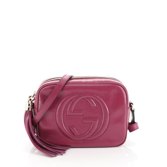 Gucci Soho Disco Crossbody Bag Patent Small