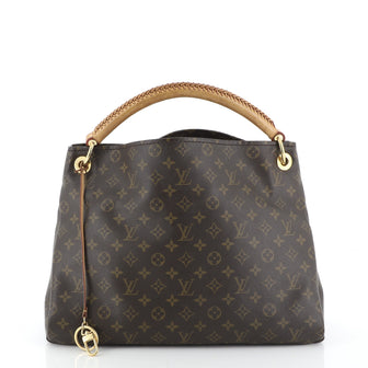 Louis Vuitton Artsy Handbag Monogram Canvas MM
