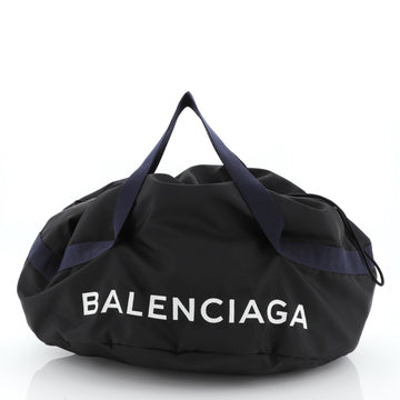 Balenciaga Wheel Duffle Bag Nylon Small