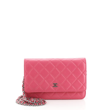 Chanel Wallet on Chain Quilted Lambskin 