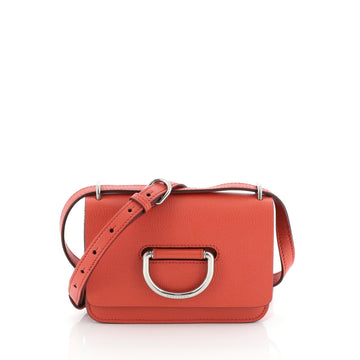Burberry D-Ring Shoulder Bag Leather Mini