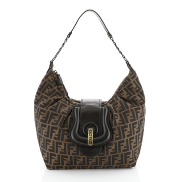 Fendi B. Bag Hobo Zucca Canvas 