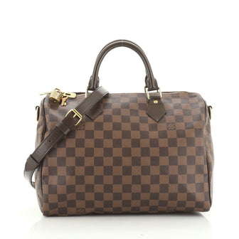 Louis Vuitton Speedy Bandouliere Bag Damier 30