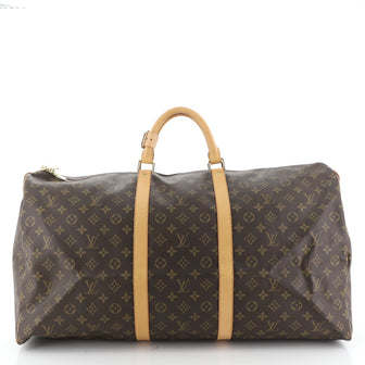 Louis Vuitton Keepall Bag Monogram Canvas 60
