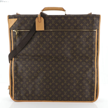 Garment Carrier Bag Monogram Canvas Two Hangers