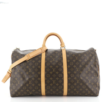 Louis Vuitton Keepall Bandouliere Bag Monogram Canvas 60