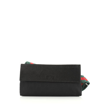 Gucci Vintage Web Belt Bag GG Canvas 