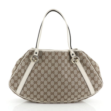 Gucci Twins Shoulder Bag GG Canvas Medium