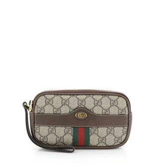 Gucci Ophidia Phone Case GG Coated Canvas 
