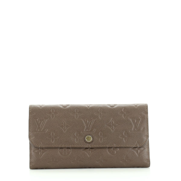 Louis Vuitton Virtuose Wallet Monogram Empreinte Leather Neutral 480613