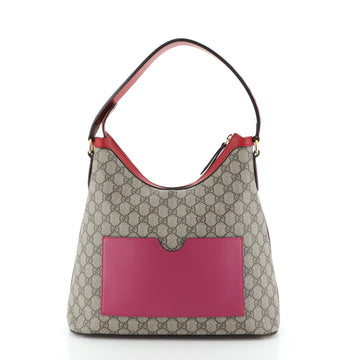 Gucci Linea A Hobo GG Coated Canvas 