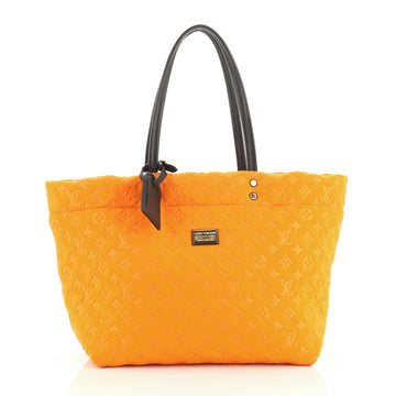 Louis Vuitton Scuba Tote Monogram Embossed Neoprene MM