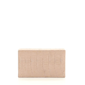 Nancy Gonzalez Box Clutch Crocodile Small