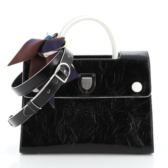 Christian Dior Diorever Handbag Leather Medium