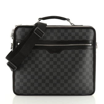 Louis Vuitton Steeve Briefcase Damier Graphite 