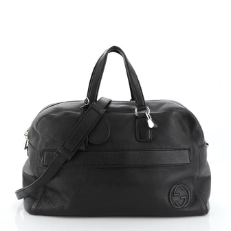 Gucci Soho Duffle Bag Leather Large