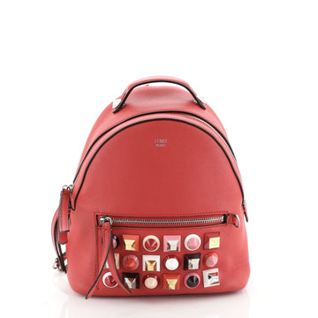 Fendi By The Way Backpack Studded Leather Mini