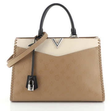 Louis Vuitton Very Zipped Tote Monogram Leather 