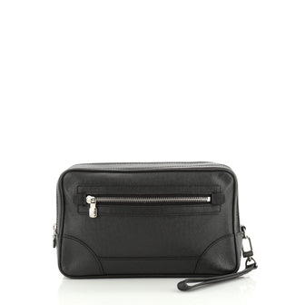 Louis Vuitton Pavel Handbag Taiga Leather 