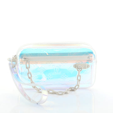 Louis Vuitton Pochette Volga Limited Edition Monogram Prism PVC 