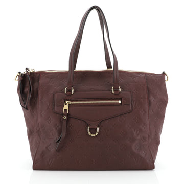 Louis Vuitton Lumineuse Handbag Monogram Empreinte Leather PM