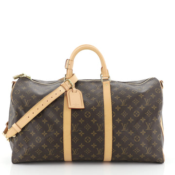 Louis Vuitton Keepall Bandouliere Bag Monogram Canvas 50