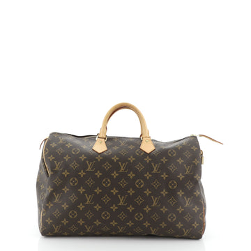 Louis Vuitton Speedy Handbag Monogram Canvas 40