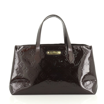 Louis Vuitton Wilshire Handbag Monogram Vernis PM