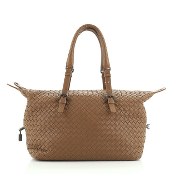 Bottega Veneta Montaigne Handle Bag Intrecciato Nappa Medium