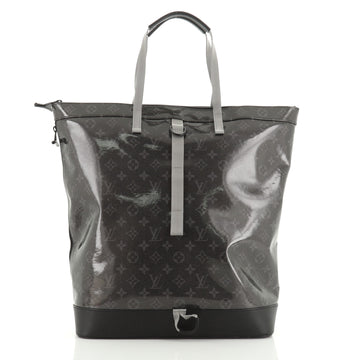 Louis Vuitton Zipped Tote Limited Edition Monogram Glaze Eclipse Canvas 