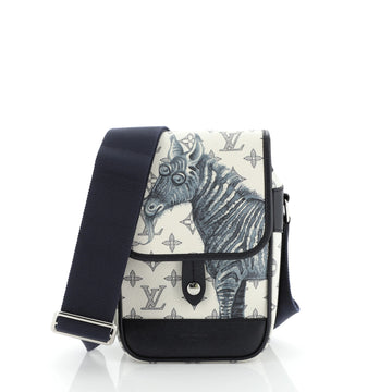 Louis Vuitton Messenger Bag Limited Edition Monogram Savane Canvas BB