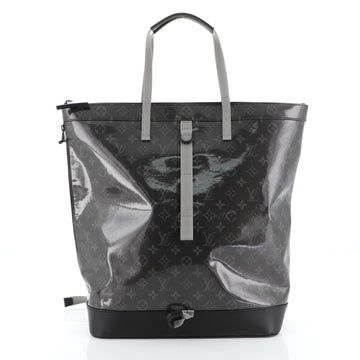 Louis Vuitton Zipped Tote Limited Edition Monogram Glaze Eclipse Canvas 