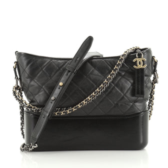 Chanel Gabrielle Hobo Quilted Aged Calfskin Medium