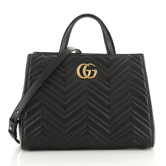 Gucci GG Marmont Tote Matelasse Leather Medium