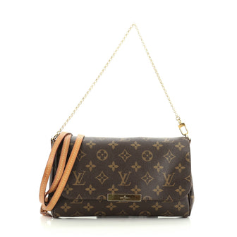 Louis Vuitton Favorite Handbag Monogram Canvas MM
