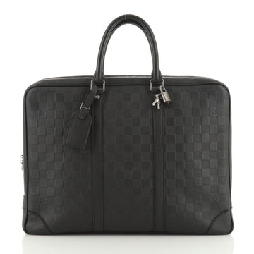 Louis Vuitton Porte-Documents Voyage Briefcase Damier Infini Leather 