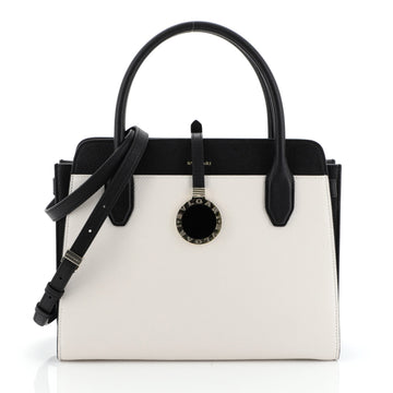 Bvlgari Alba Satchel Leather Medium