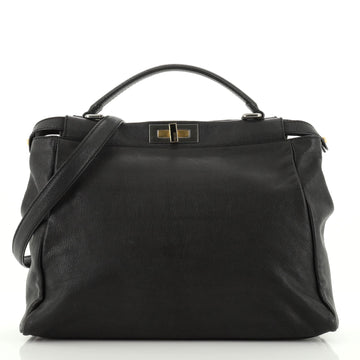 Fendi Peekaboo Bag Soft Leather Large