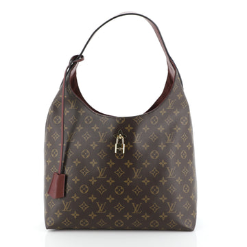 Louis Vuitton Flower Hobo Monogram Canvas 