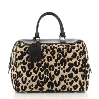 Louis Vuitton Speedy Handbag Limited Edition Stephen Sprouse Leopard Chenille 