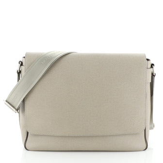 Louis Vuitton Roman Handbag Taiga Leather MM