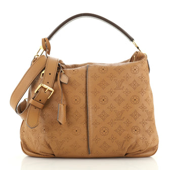 Louis Vuitton Selene Handbag Mahina Leather PM