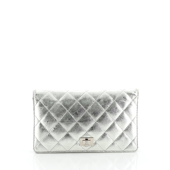 Chanel Reissue Bifold Wallet Quilted Aged Calfskin Long