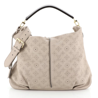 Louis Vuitton Selene Handbag Mahina Leather MM