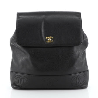 Chanel Vintage Backpack Caviar Medium