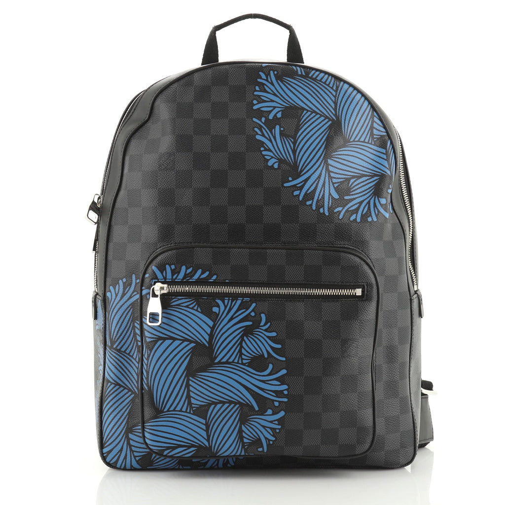louis vuitton backpack josh price World Map Damier Graphite Canvas Poshbag Boutique Plenty of backpacks (&