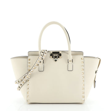 Valentino Rockstud Tote Rigid Leather Small