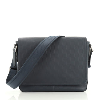 Louis Vuitton District Messenger Bag Damier Infini Leather PM