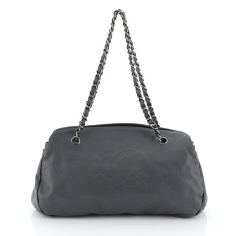 Chanel CC Bowler Bag Caviar Medium