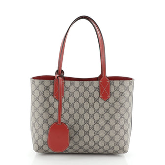 Gucci Reversible Tote GG Print Leather Small
